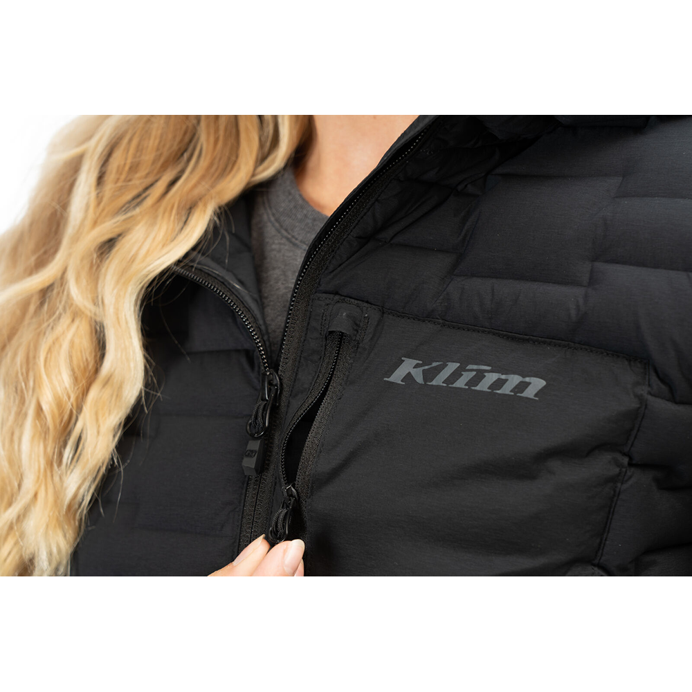 Klim Womens Luna Stretch Down Hooded Jacket