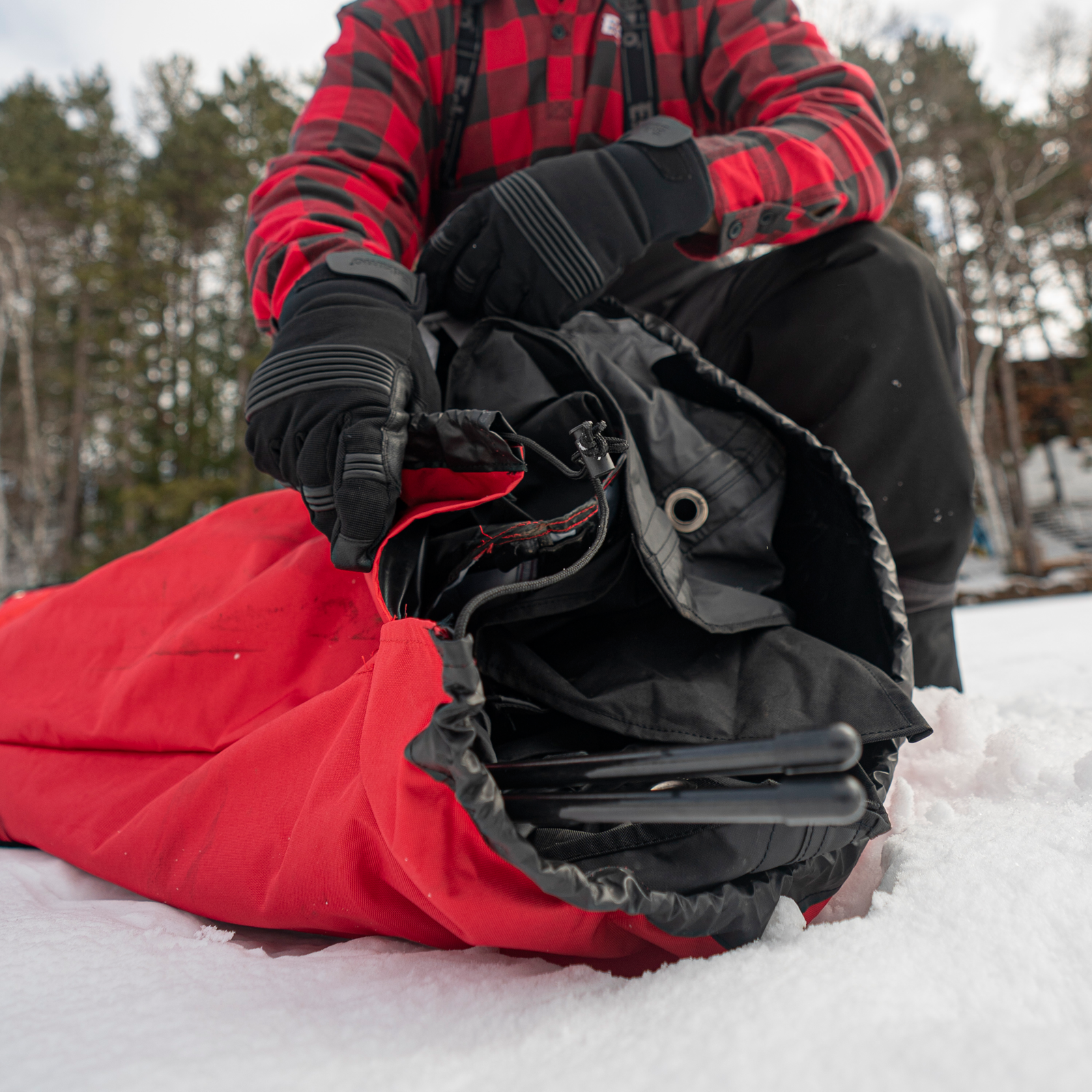 Eskimo OutBreak 250XD Pop-Up Ice Shelter - FishUSA