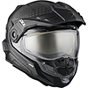 CKX Mission Dual Sport Carbon Fiber Fury Helmet w/ Double Shield