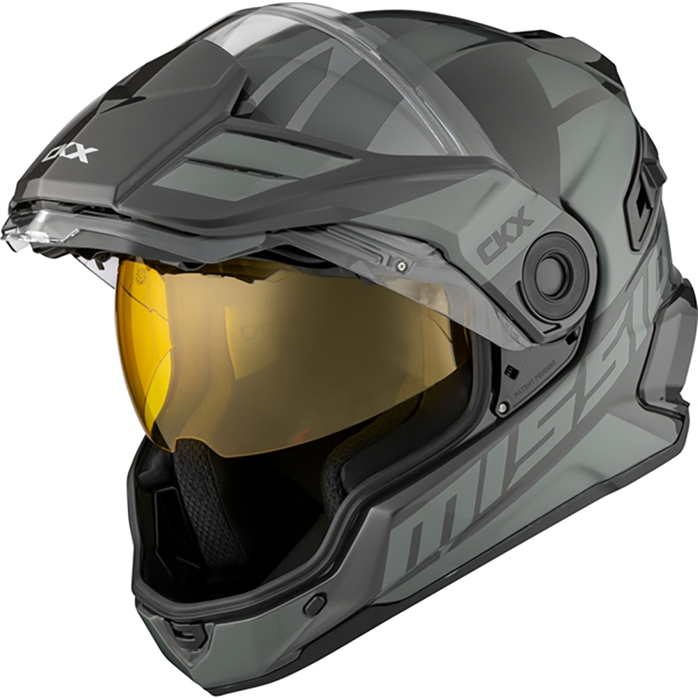 CKX Mission AMS Fiberglass Dual Sport Space Helmet w/ Electric Shield