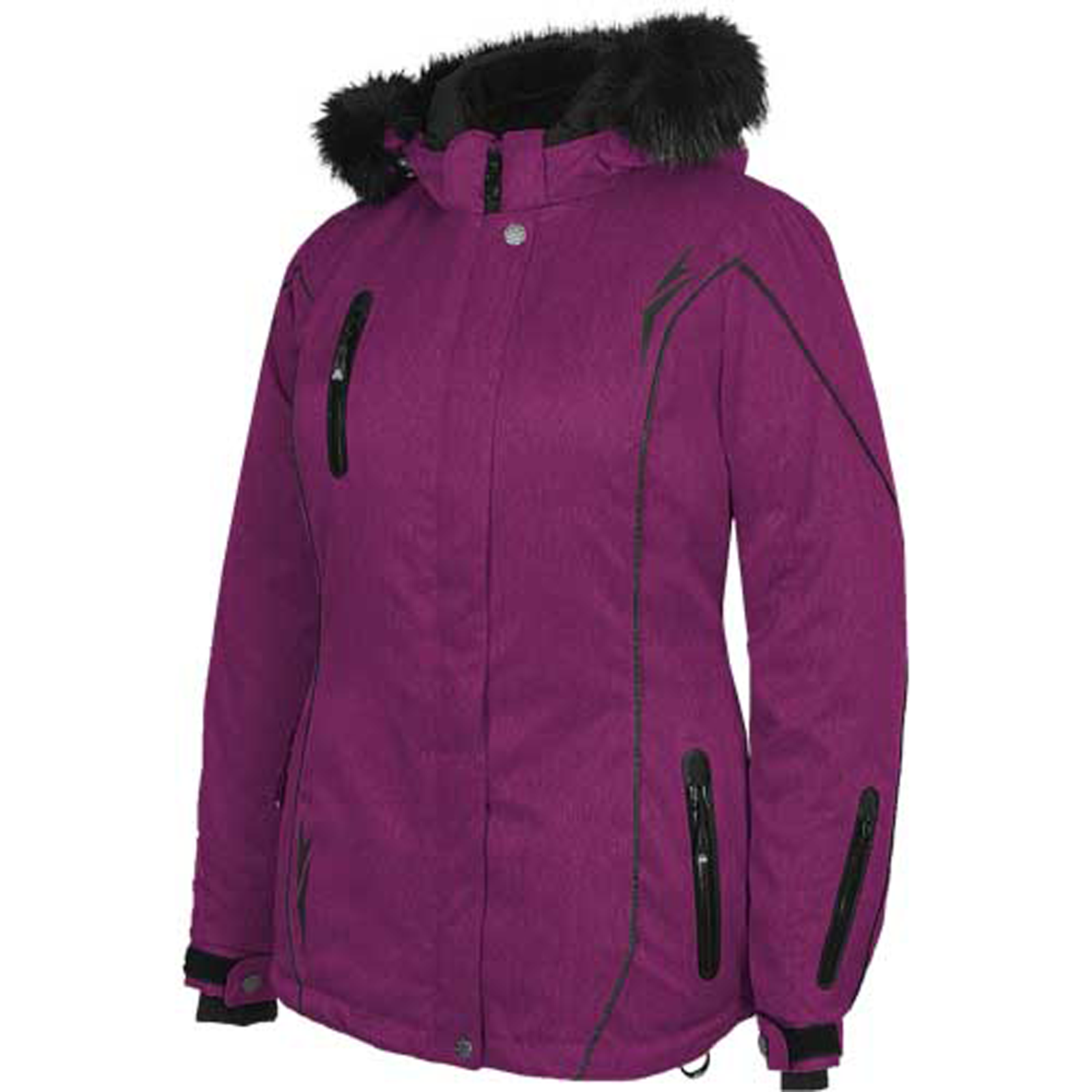 Choko Design Womens Adventurer Snowmobile Full Zip Jacket Insulated Purple M hotsell