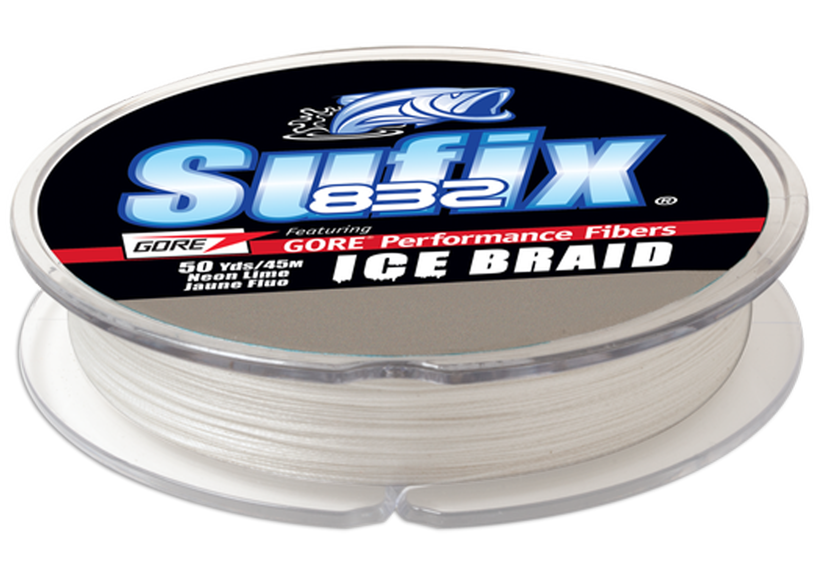 SUFIX 832 ICE BRAID LINE - GHOST (2019)