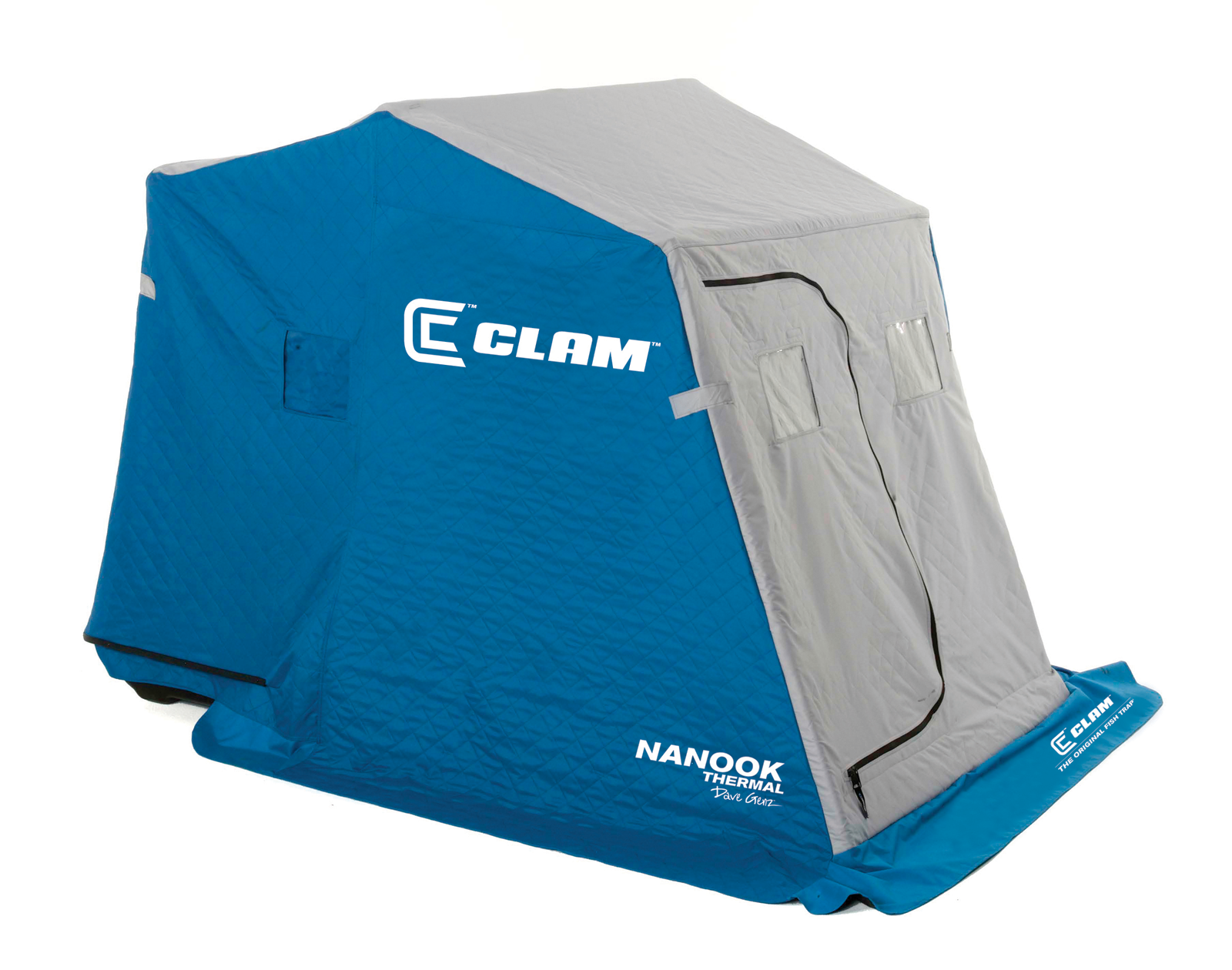 Clam Nanook Thermal Flip Over Shelter - Ice Fishing