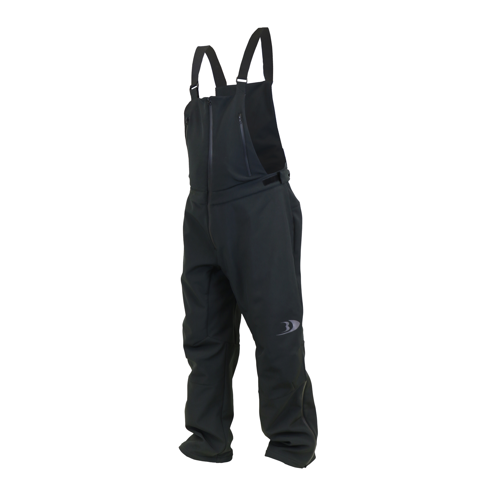 Blackfish Softshell Bib Pants - Black | Up North Sports