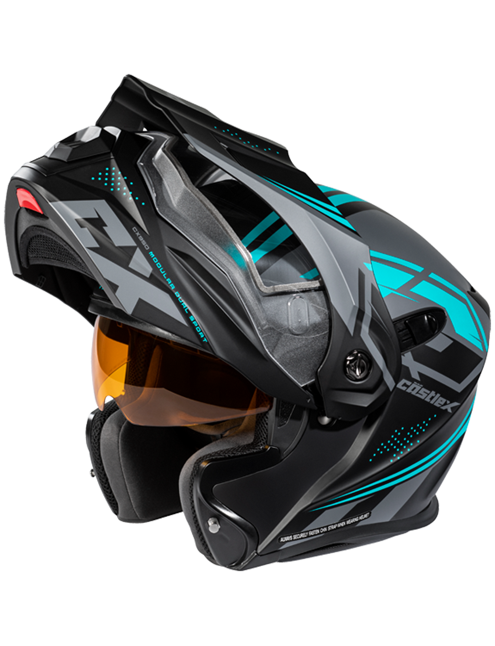 Castle X EXO-CX950 Siege Modular Dual-Sport Snow Helmet w/Electric