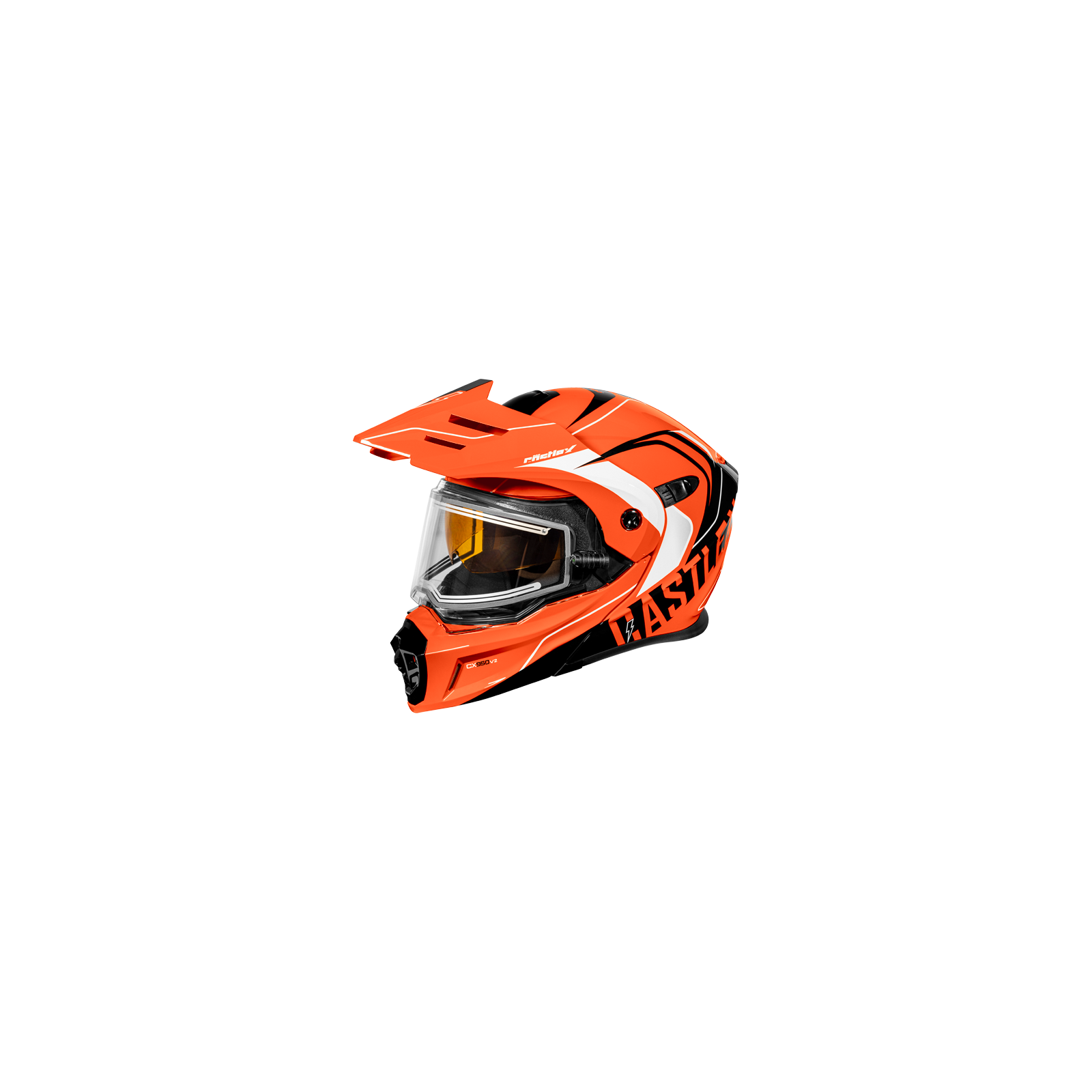 Castle X CX950 V2 Wake Modular Dual-Sport Helmet W/Electric Lens