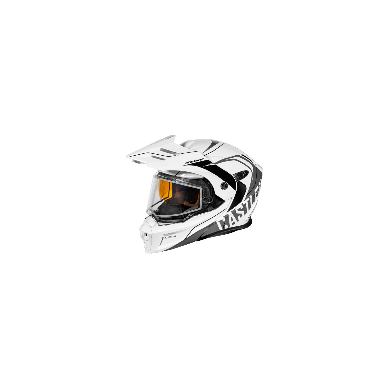 Castle X CX950 V2 Wake Modular Dual-Sport Helmet W/Dual Lens Shield