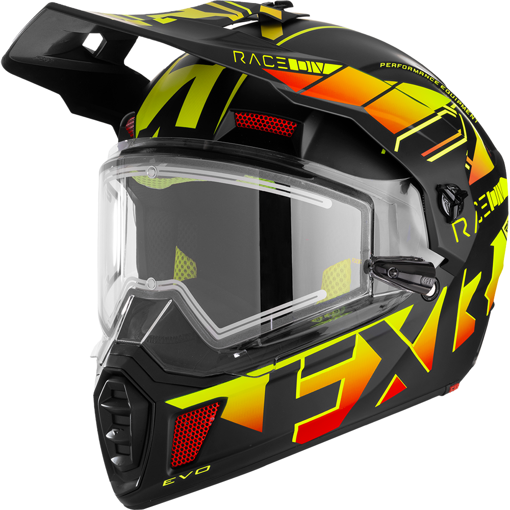 FXR Clutch X Evo Helmet W/ Elec. Shield