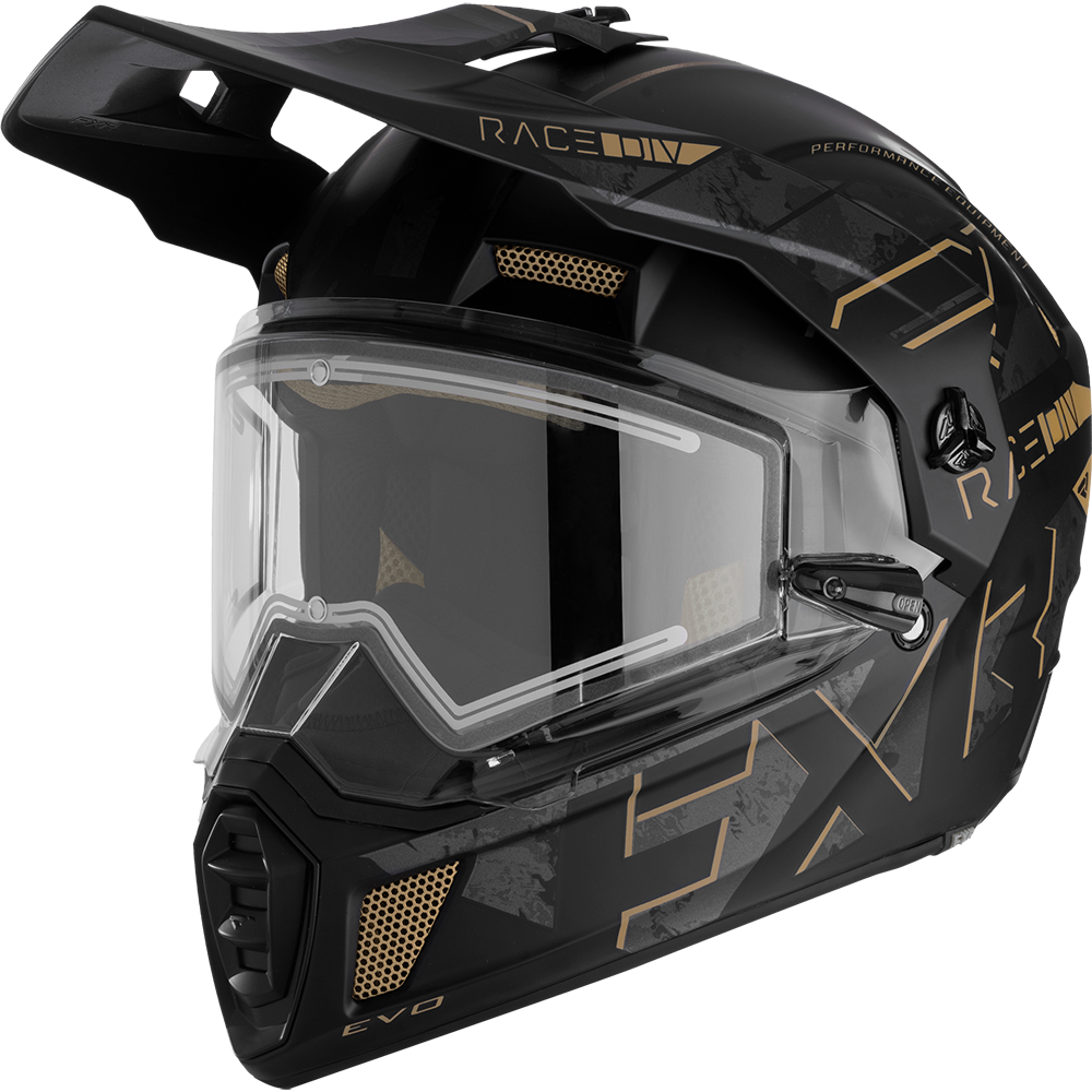 No fog clearance snowmobile helmet