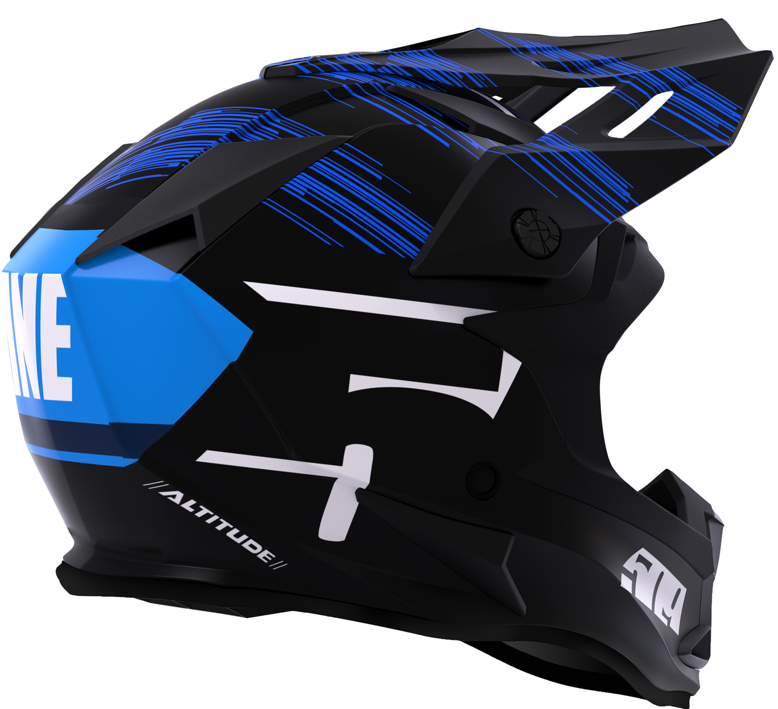 509 Altitude 2.0 High Flow Helmet - Cyan Blue