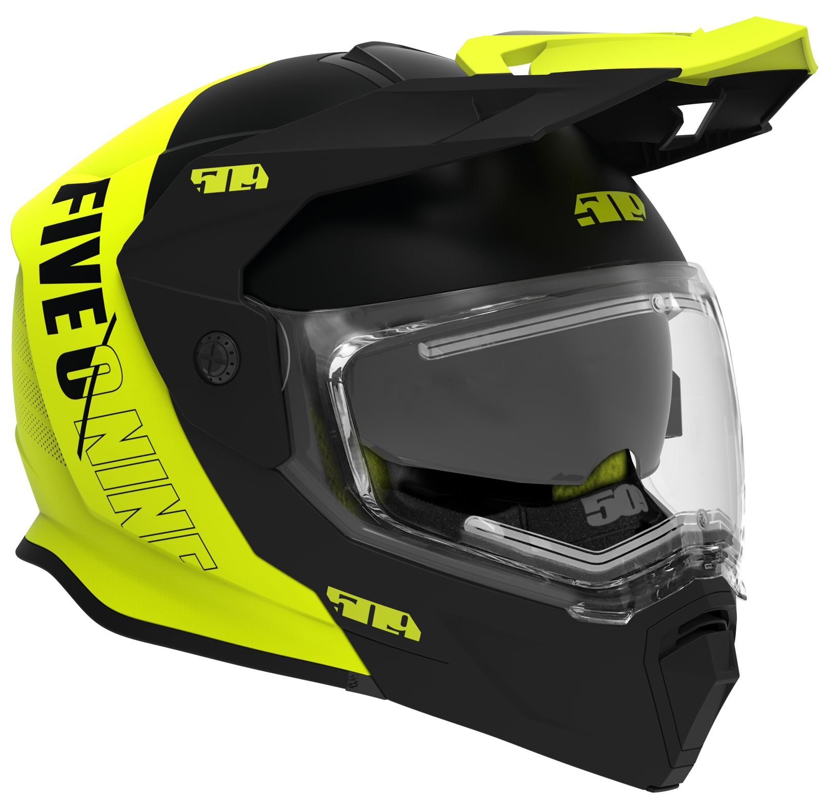 509 Delta R4 Ignite Modular Helmet - Hi-Vis