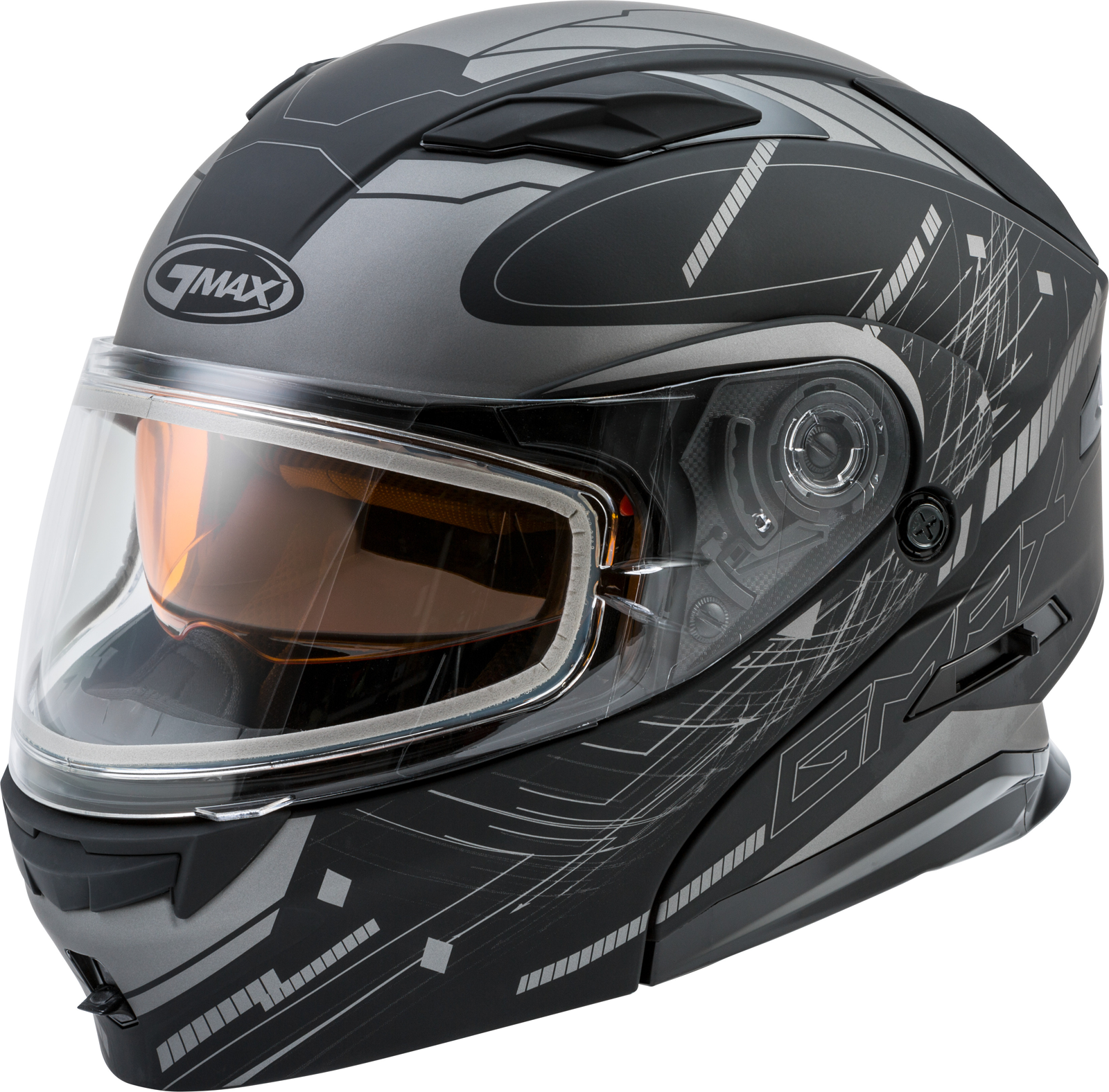 GMAX MD01S Wired Modular Helmet w/Dual Lens Shield