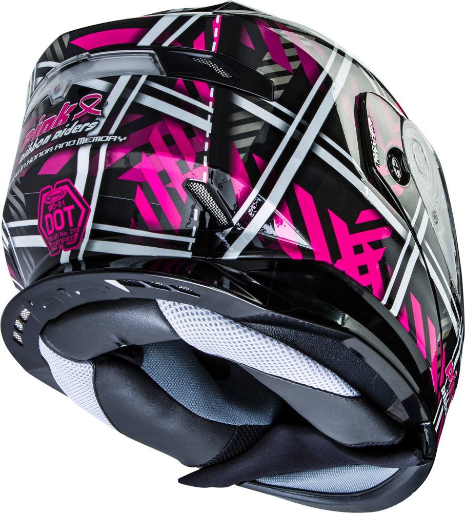 Pink ribbon best sale riders helmet