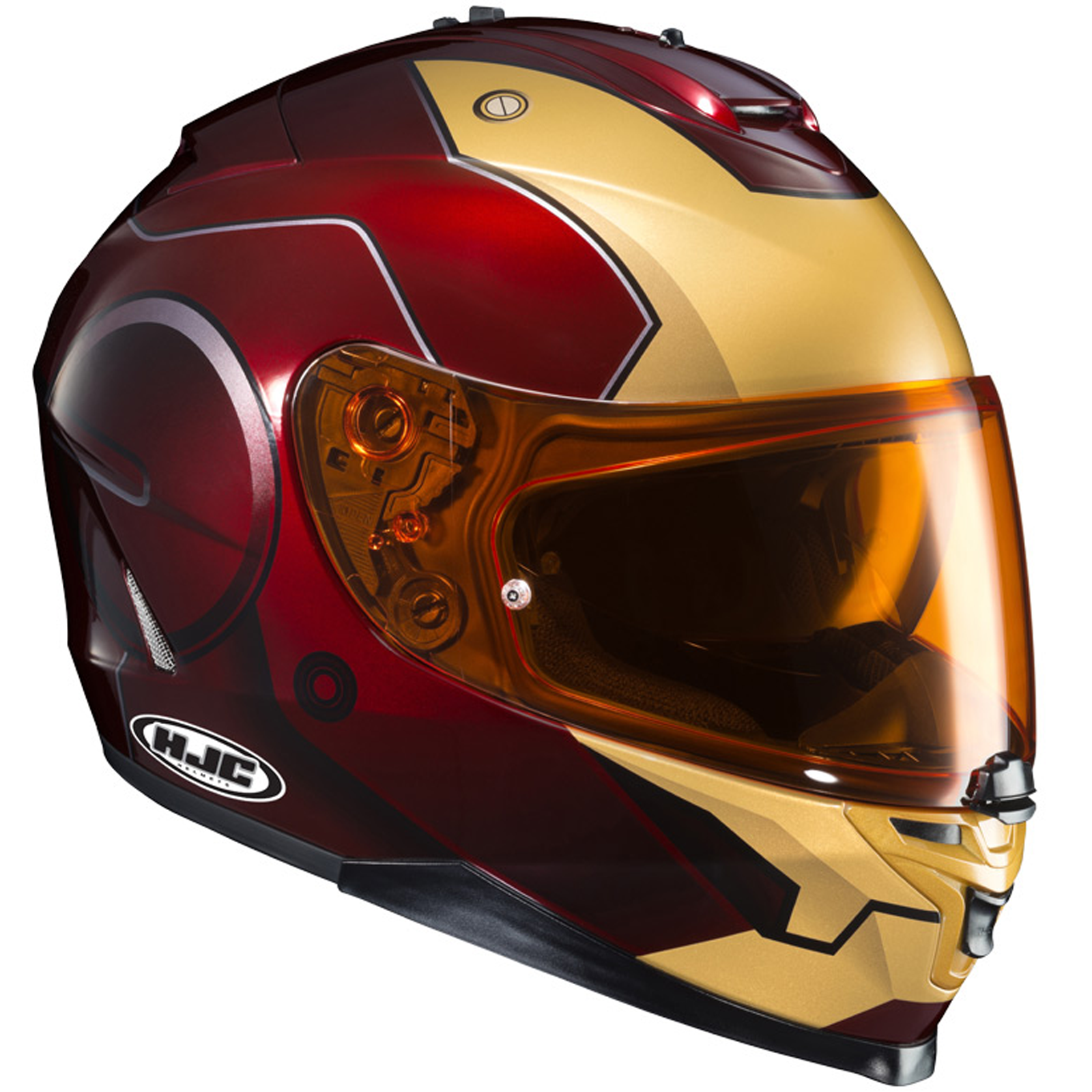 ironman motorcycle helmet