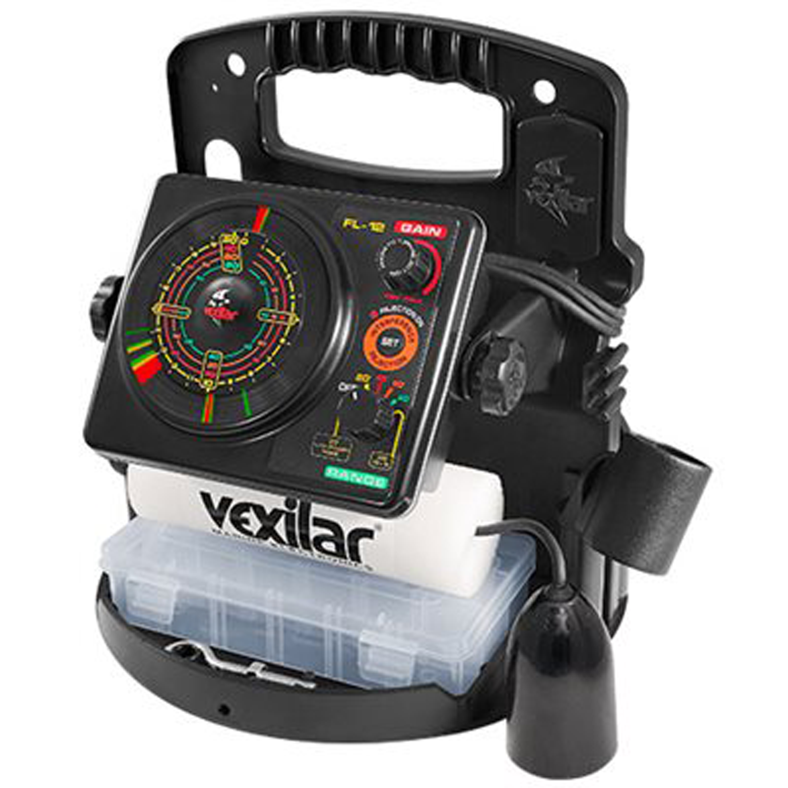 Using a VEXILAR FLASHER for ICE FISHING to CATCH MORE FISH 