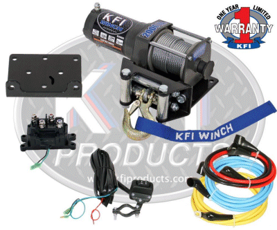 KFI 2000lbs KFI Sport ATV Winch Kit - Kit
