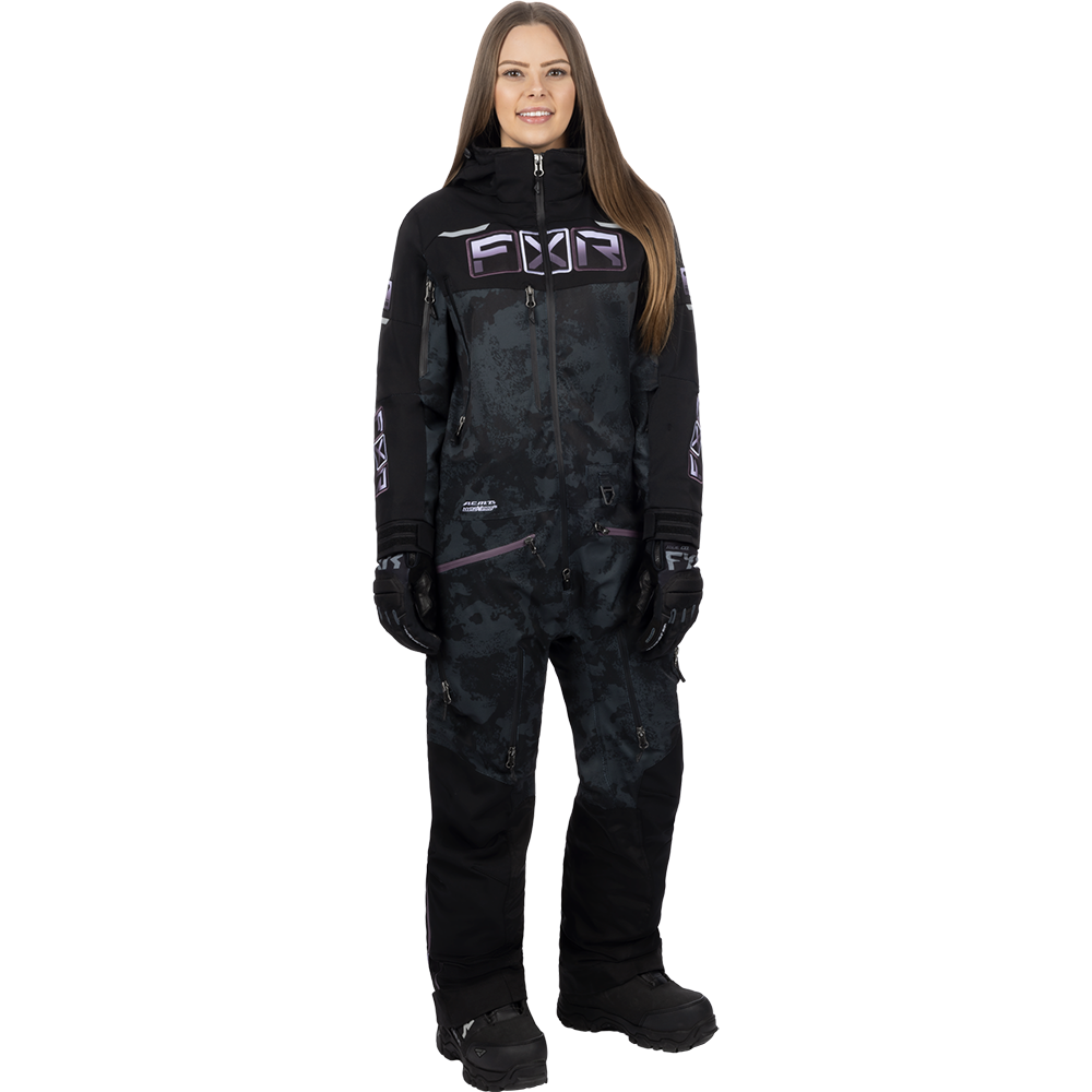 ★在庫処分セール25％オフ★ FXR MAVERICK MONOSUITS F.A.S.T. INSULATED / STEEL/DARK STEEL　Lサイズ FXR Womens Maverick F.A.S.T. Insulated Monosuit