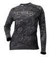 DSG Women's Sydney Long Sleeve Shirt-Realtree® Aspect Camo Charcoal/Black