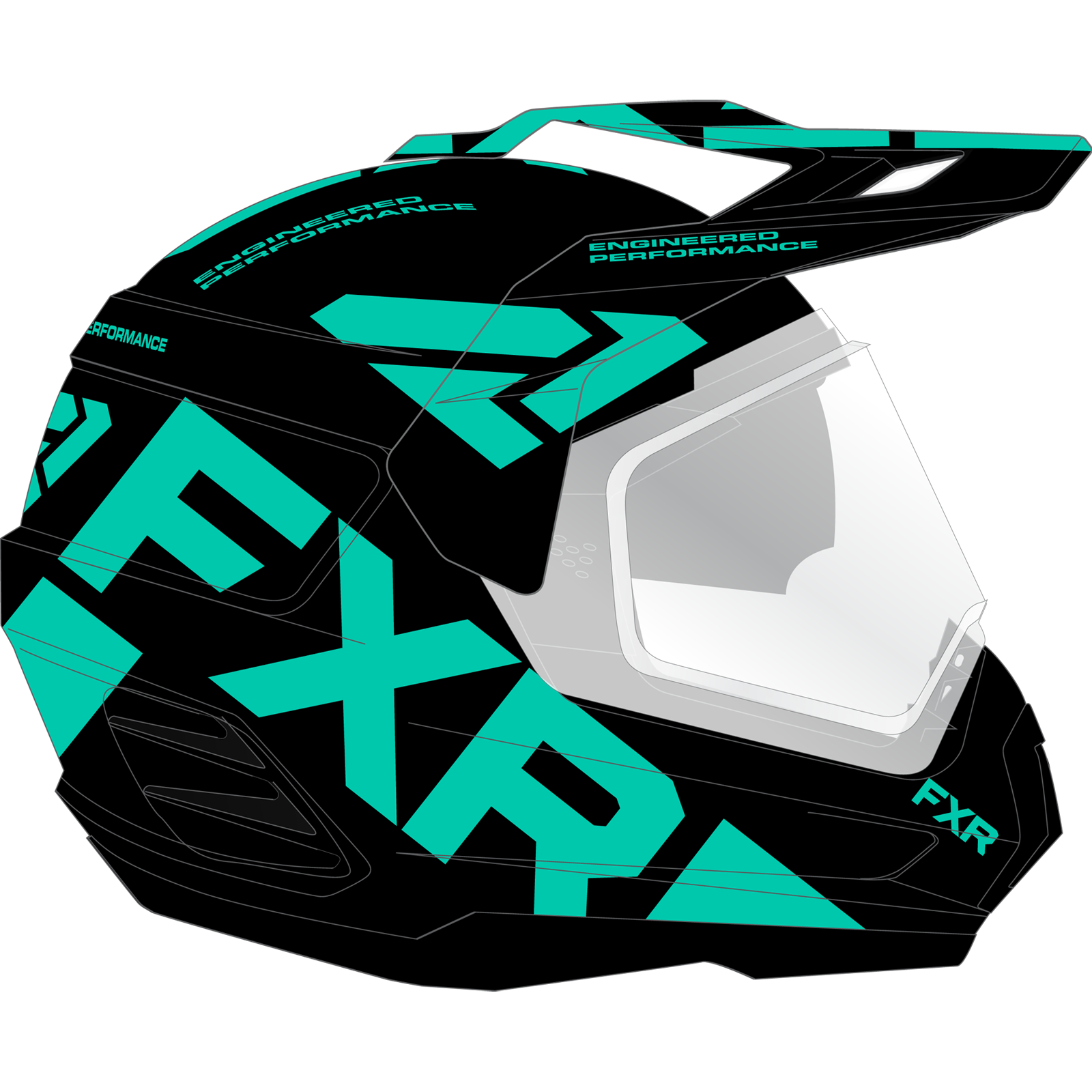 Snow Gear Fxr Torque Team Helmet Fxr Fx1 Team Helmet Top
