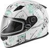 GMAX FF49S Blossom Helmet w/Dual Lens Shield
