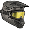 CKX Titan AMS Carbon Helmet - APEX Magnetic Electric Double Lens Goggle