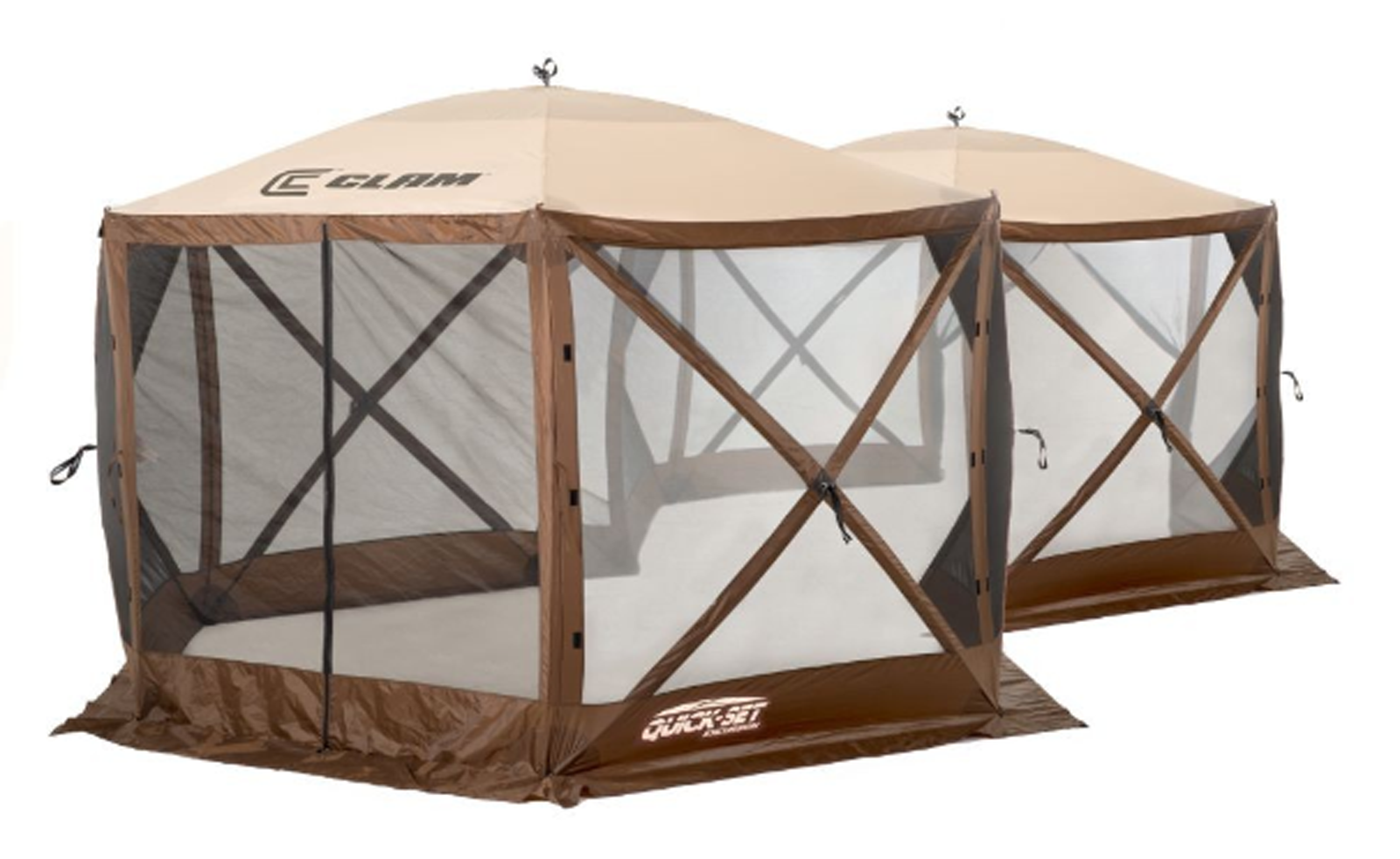 テント・タープ calm up down BUSH DE BRUNT Zeus & Ruta 9-12 -Person 12 ft. x 12 ft. Green Pop-Up Canopy
