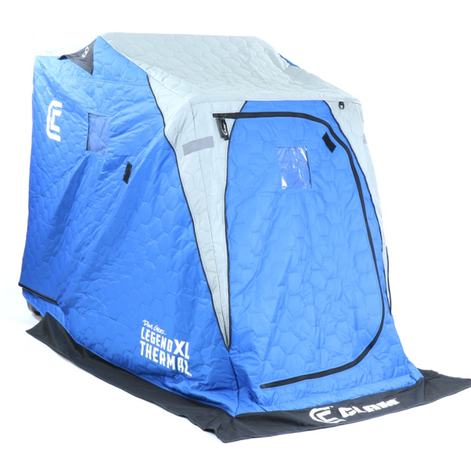 CLAM 12564 Legend XL Thermal Ice Fishing Shelter with Deluxe Swivel Seat 