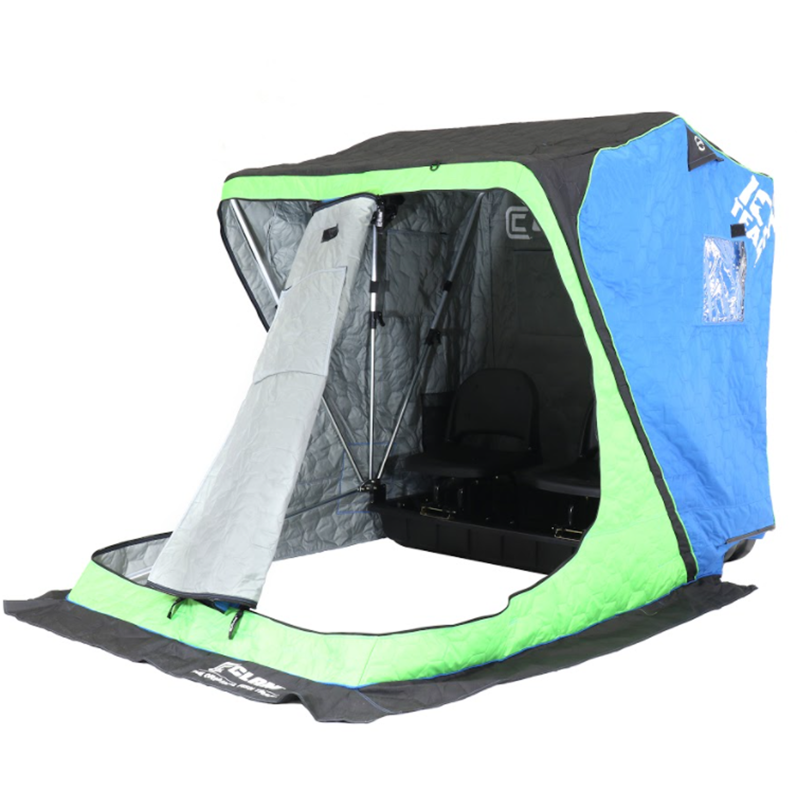 Clam Nanook XL Thermal Flip Over Shelter - Ice Team Edition