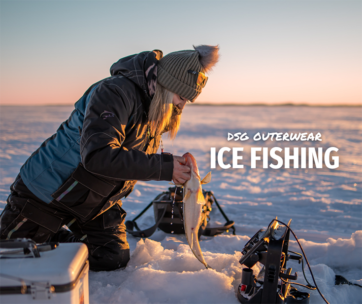 DSG Outerwear Launches Women’s Ice Fishing Gear