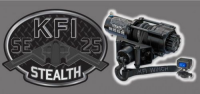 KFI PRODUCTS Stealth 2500lb Synthetic KFI Winch - SE25