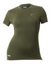 DSG Women's Fitted Short Sleeve UPF T-Shirt - OLIVE