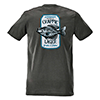 Striker Crappie Lager Tee - Charcoal