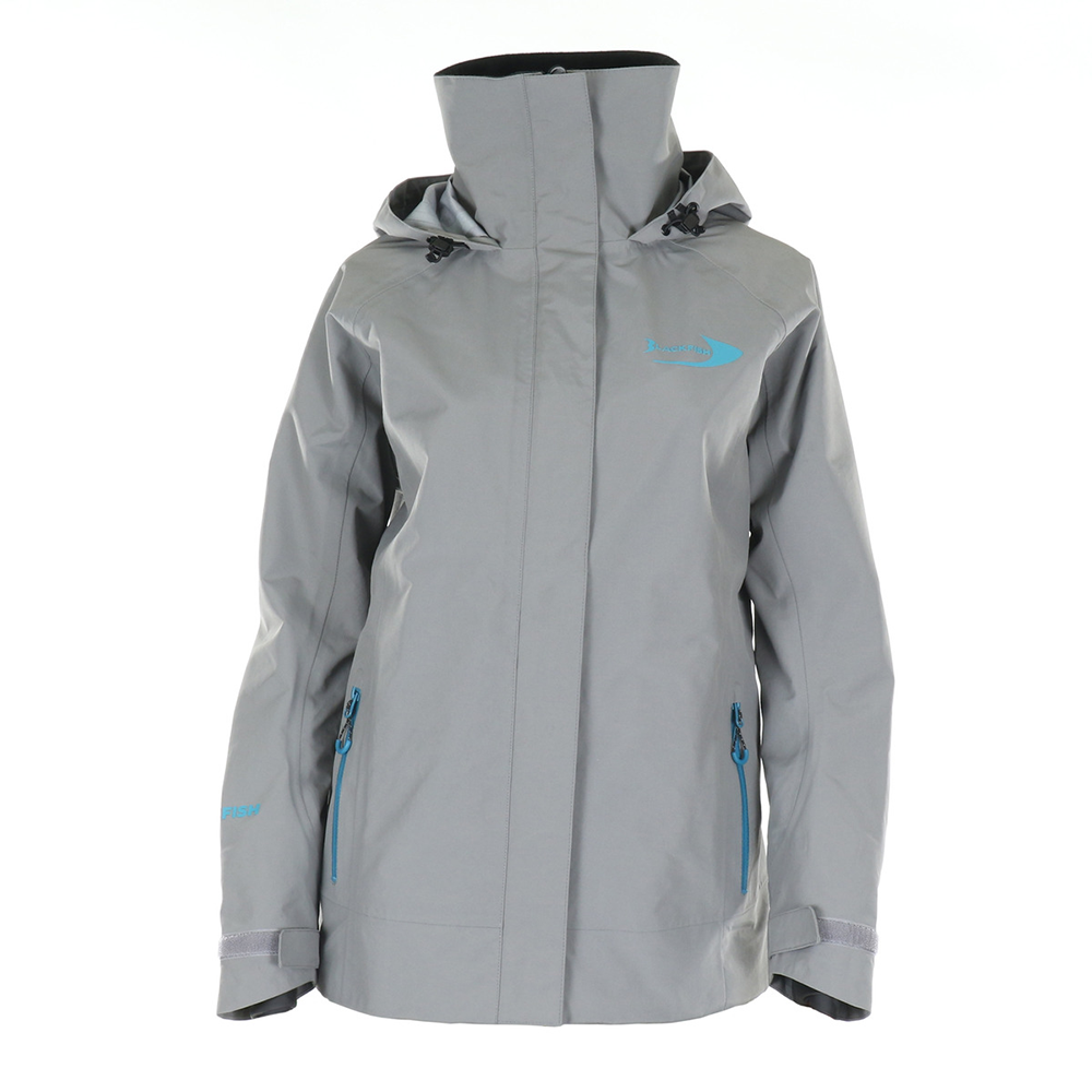 Womens Surge Rain Jacket - Grey/Grey