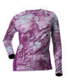 DSG Women's Sydney Long Sleeve Shirt- Realtree® Aspect Camo Ocean Spray/Orchid